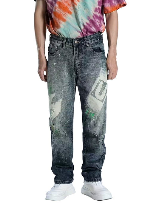 Men’s Pants with Abstract Pattern