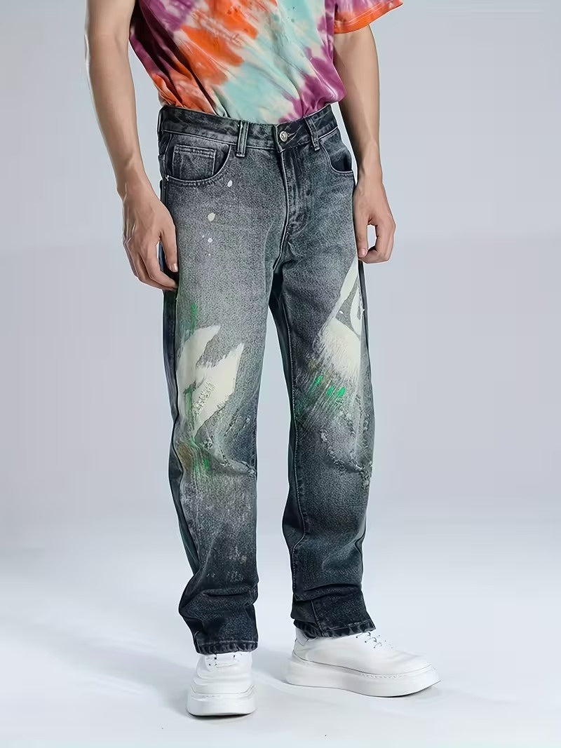 Men’s Pants with Abstract Pattern
