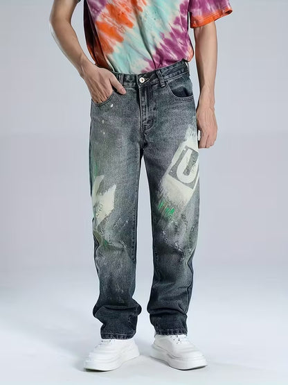 Men’s Pants with Abstract Pattern